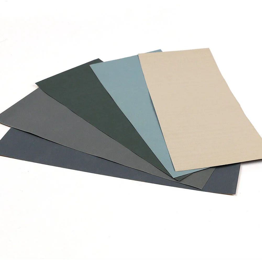 5Pcs Wet And Dry Sandpaper 2000 2500 3000 5000 7000 Mixed Grits Sander Paper For Metal Polishing 93x230mm
