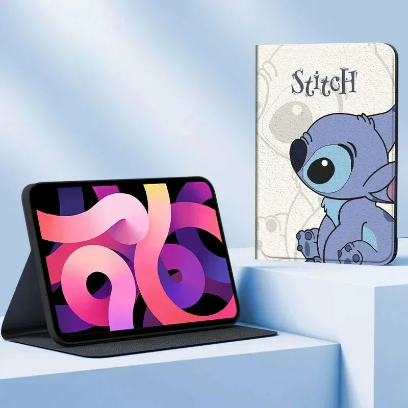 Funda de punto de dibujos animados para Samsung Galaxy Tab S8 TabS9 S7 Plus S7 FE, funda con soporte triple magnético para Tab S6 Lite 10,4 A8 X200