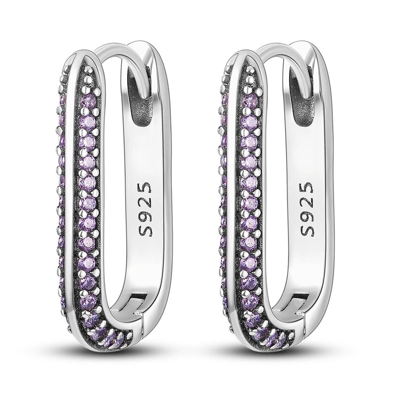 NIEUWE 925 Sterling Zilveren Hart Hoepel Oorbellen Ingelegd Zirkoon CZ Infinity Liefde Gouden Oorbellen Voor Vrouwen Huwelijkscadeau Luxe Sieraden