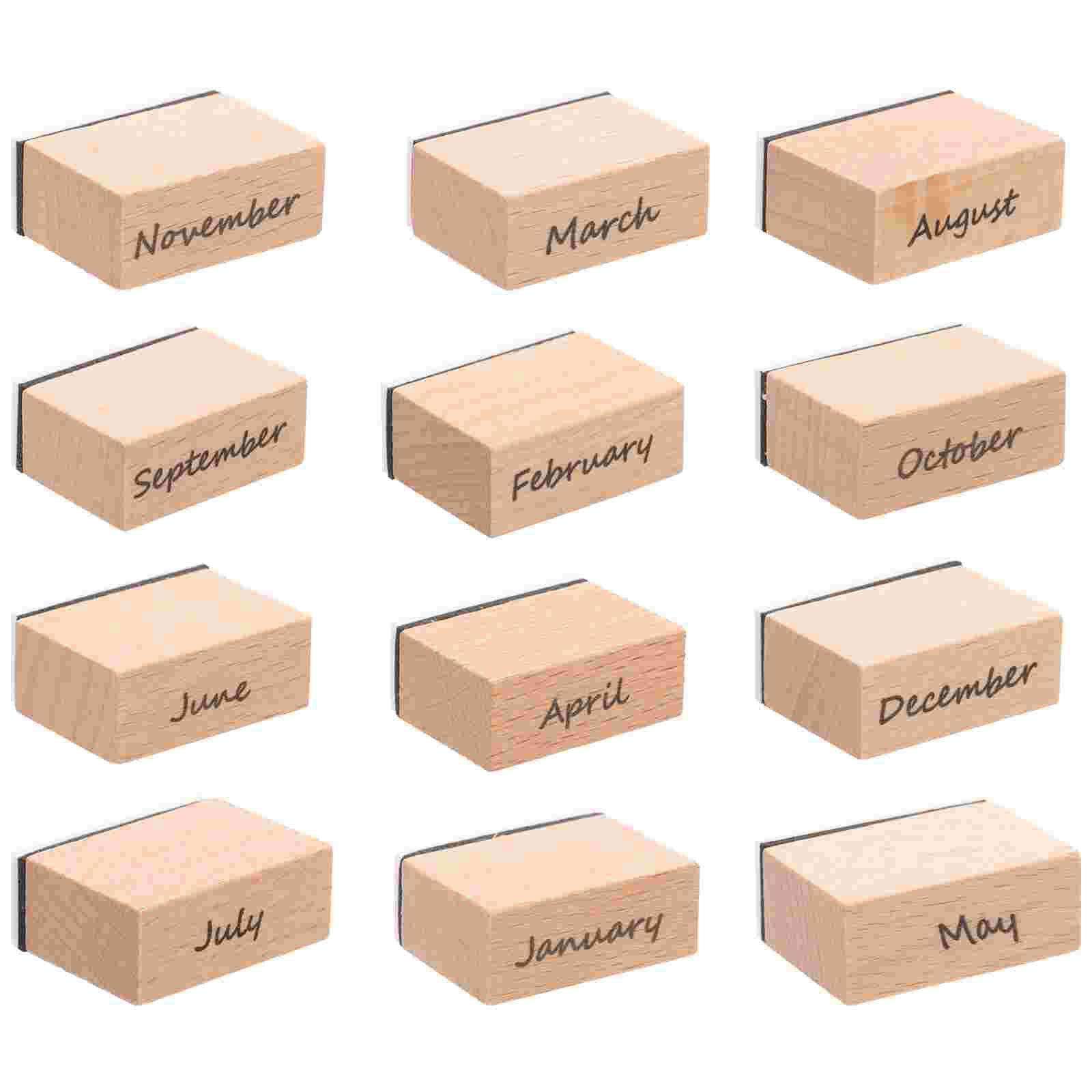 カード作成用品木製スタンプセットスタンプ子供 DIY サークルラッカーゴム花花輪装飾