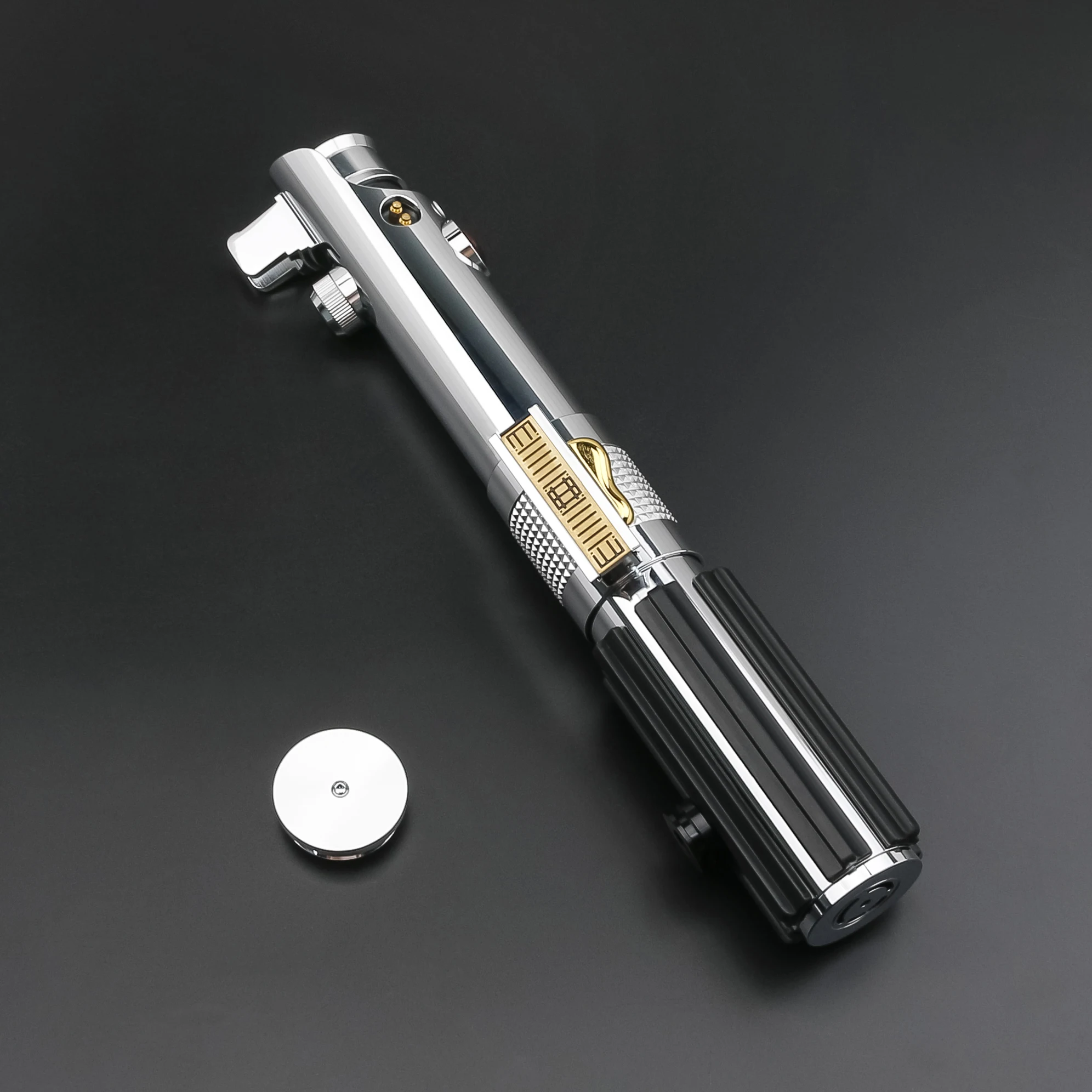 Anakin Lightsaber Proffie 2.2 Miếng Dán Cường Lực Mịn Xoay Tay Cầm Kim Loại Có Dải Đèn LED Lưỡi Dao Thẻ SD Skywalker Giáng Sinh Đồ Chơi Cosplay