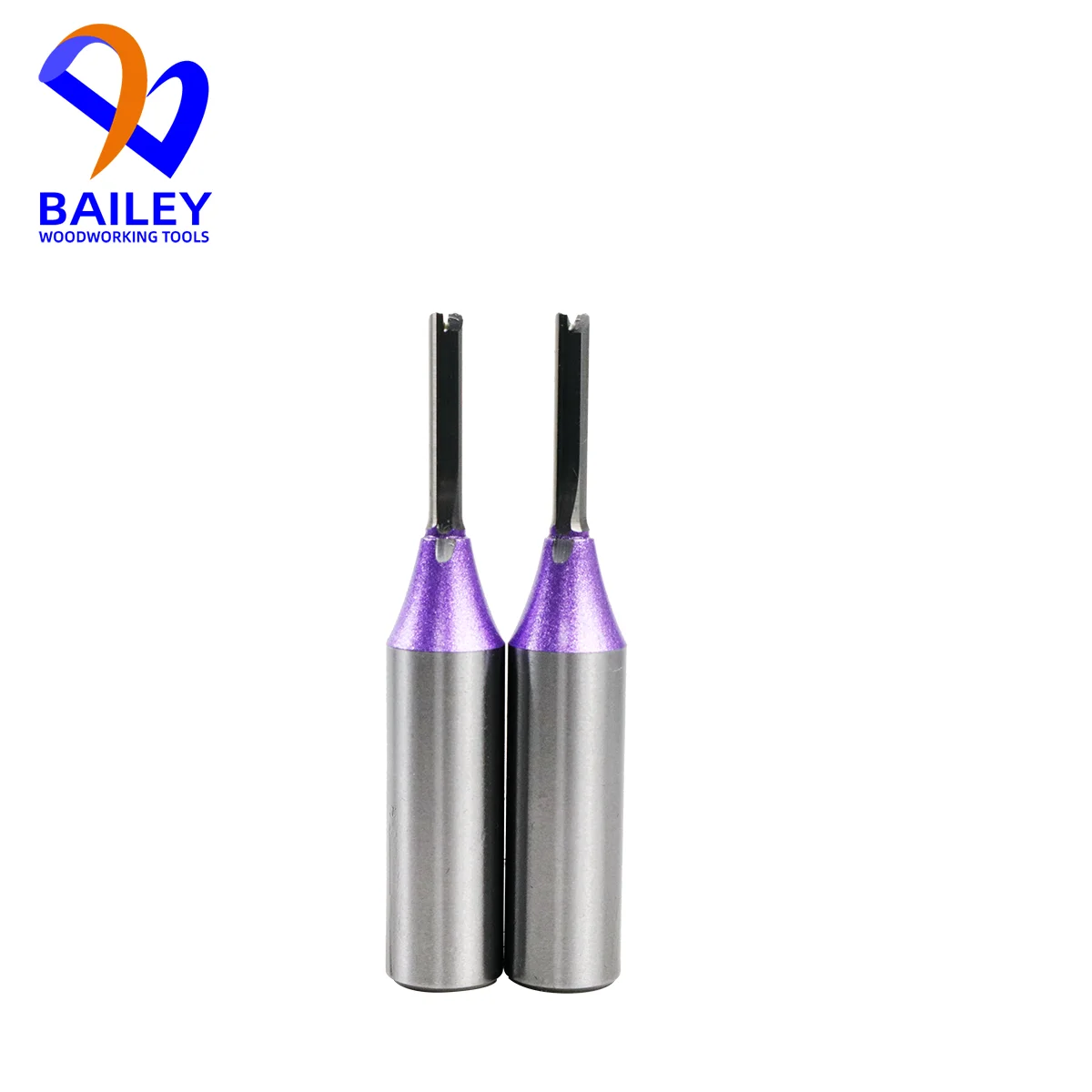 BAILEY 5PCS 4/4.5mm Shank Straight Bit Carbide Cutter CNC Milling Tool Engraving Bit Milling Cutter Woodworking Tool