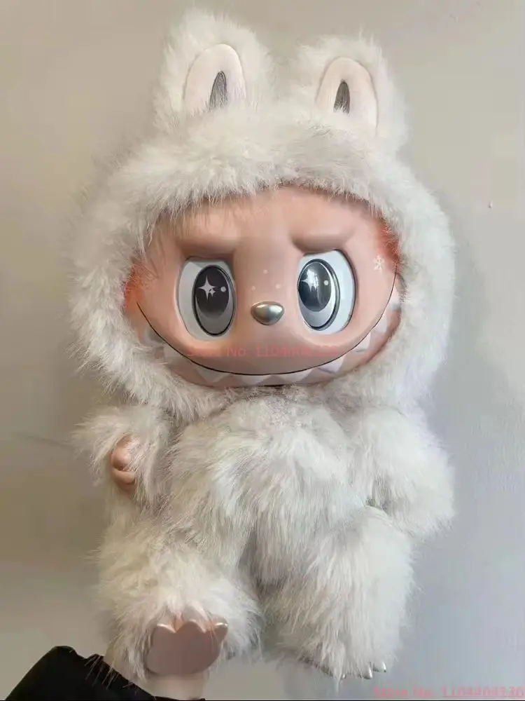 2025 新ホットブラインドボックスレプリカモンスター Labubu シリーズ 38 センチメートル Zimomo ビッグエンジェルクリエイティブ人形フィギュアペンダント人形玩具誕生日プレゼント