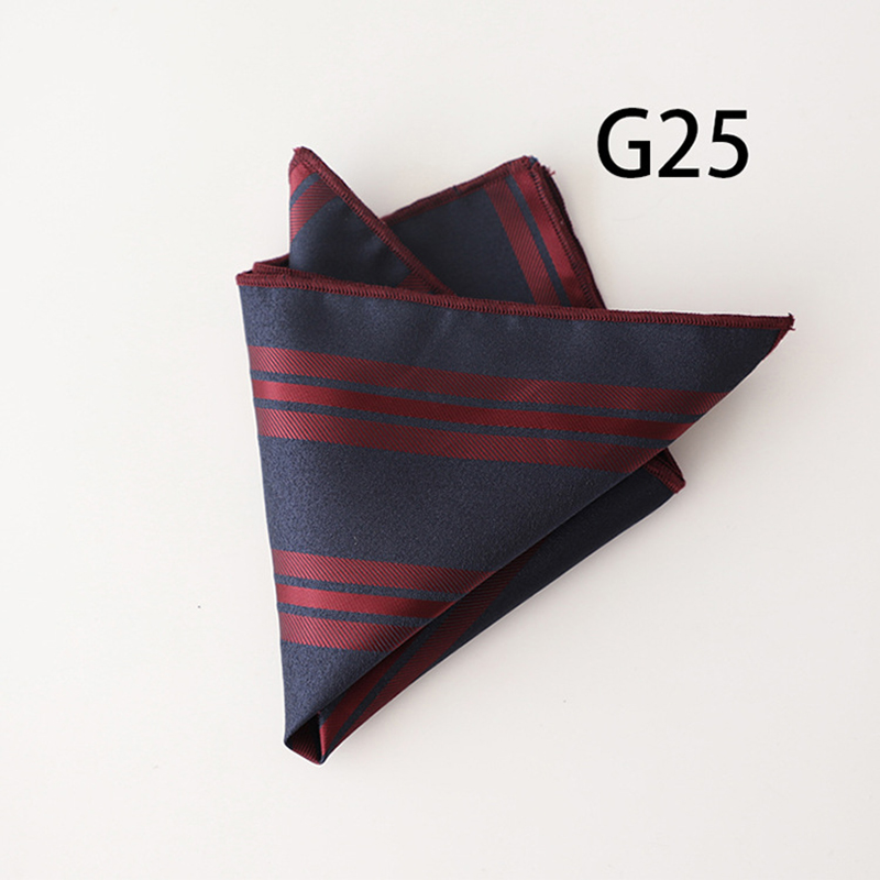 2025 ดอกไม้หรูหราผ้าไหมพ็อกเก็ตสแควร์บุรุษธุรกิจอย่างเป็นทางการชุดอุปกรณ์เสริมสีแดงสีน้ําตาลลายผ้าเช็ดหน้างานแต่งงาน Cravat