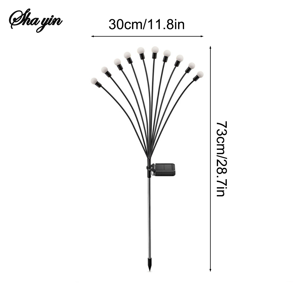 Solar Lawn Light, Outdoor Courtyard Garden Plug-In Light, Outdoor Waterproof Camping Light