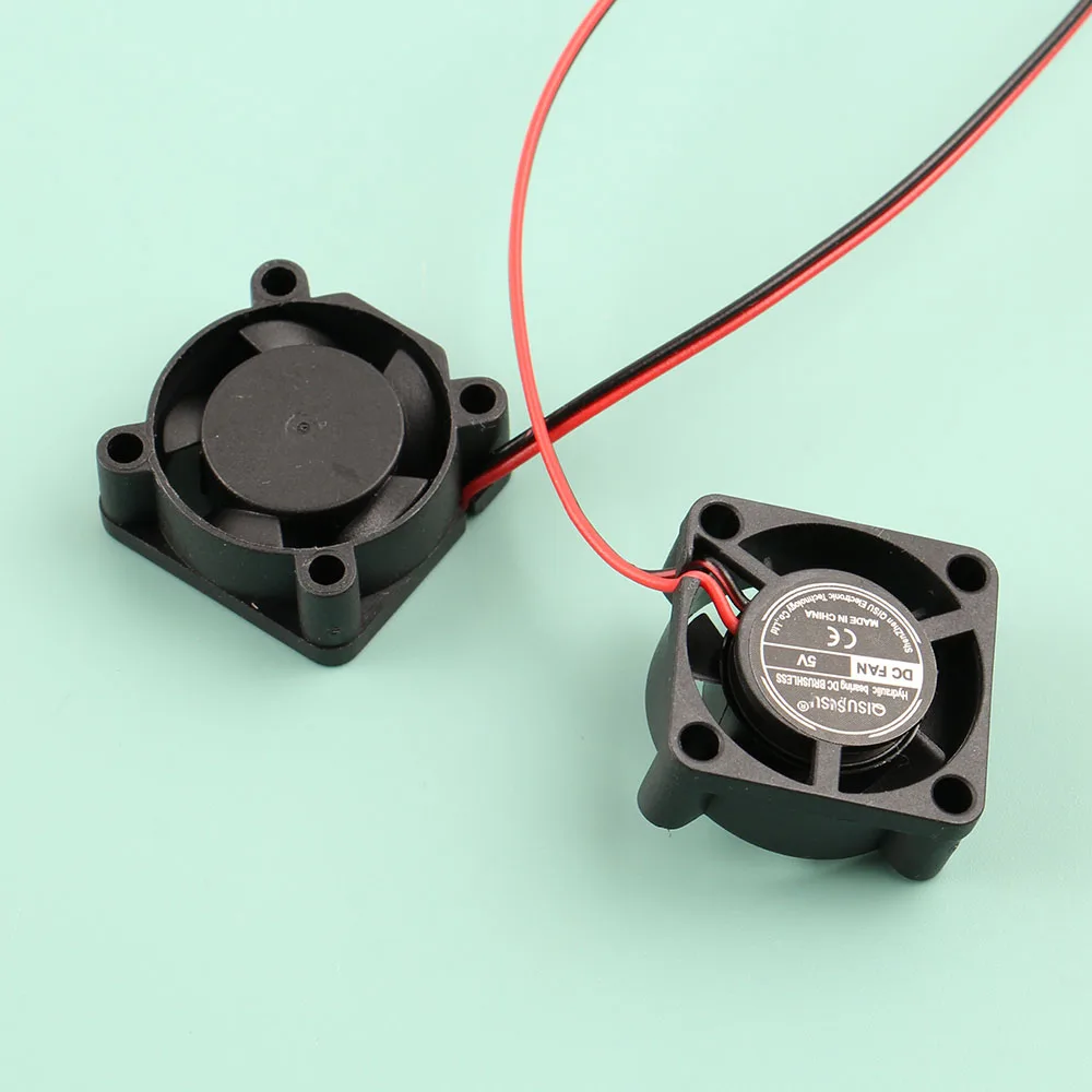 25X25มม.25*50มม.ฮีทซิงค์และ5V 12V พัดลมทำความเย็นผสมอลูมิเนียมหม้อน้ำขนาดเล็ก Cooler สำหรับ PCB Raspberry Pi RPI