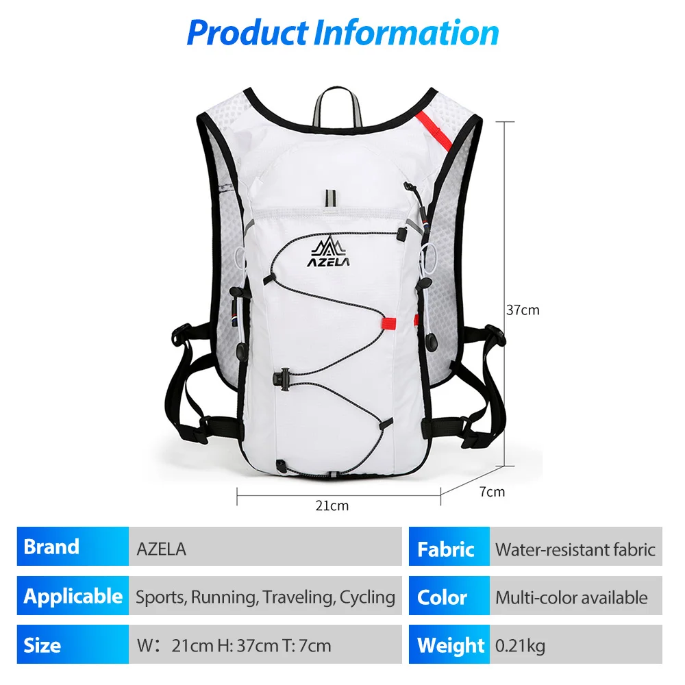NEWBOLER Atmungsaktive Trinkweste, Trailrunning-Rucksäcke, leicht, Radfahren, Laufen, Joggen, Marathon-Rucksack, Reiten, Klettern