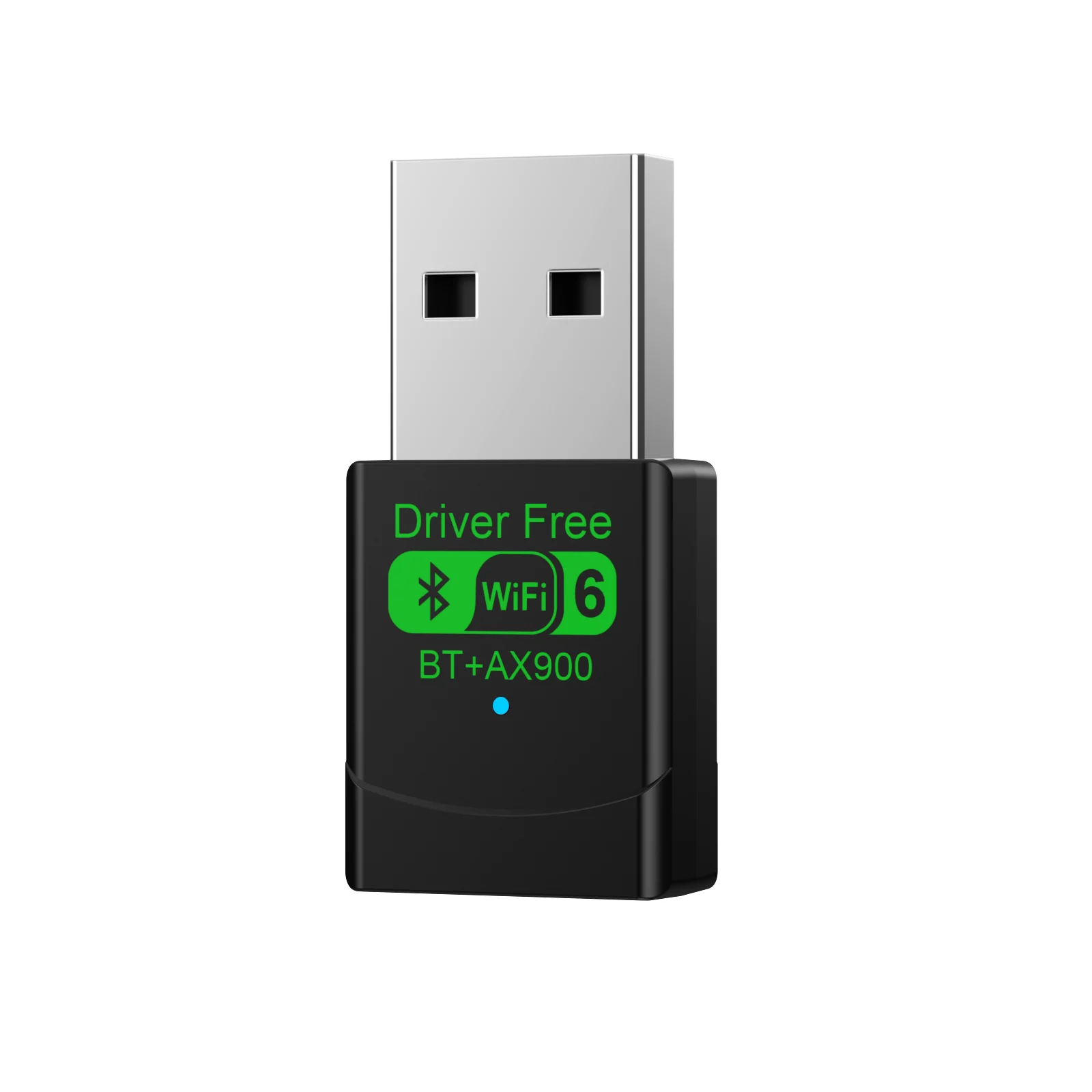 2 IN 1 AX900 WIFI6 USB Adapter Bluetooth 5.4 Dual Band 2.4G&5G 900Mbps WiFi 6 802.11AX Mini Wireless Card Receiver For WIN 10/11
