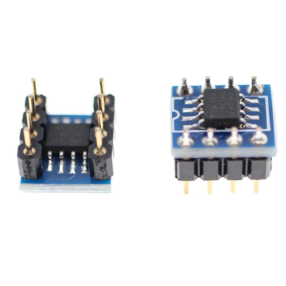 OPA627 Single Op para Dual Op Amp Module, SMD para DIP, X2 Turn, 1 peça
