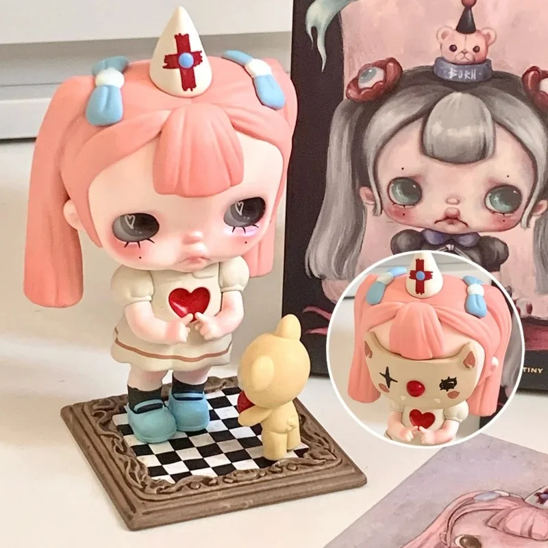 新しい本物の Tinytiny オープニングラインシリーズ新キャラクター Pvc モデルかわいい卓上装飾サプライズギフトおもちゃ誕生日ギフト