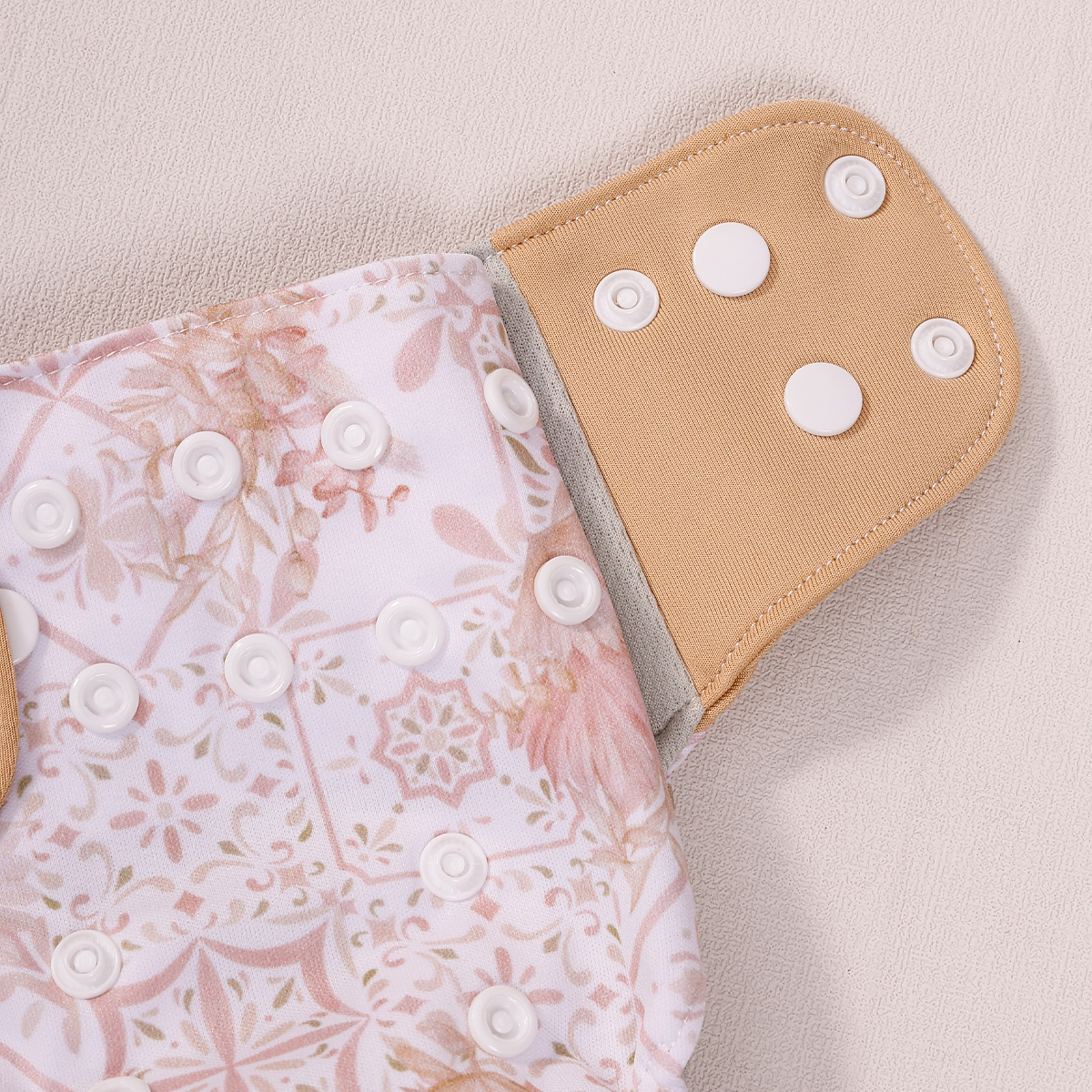 Fralda de pano impermeável para bebê, 4 unidades, com 4 internas para 3-15kg, lavável, ecológica, fralda de pano de bolso