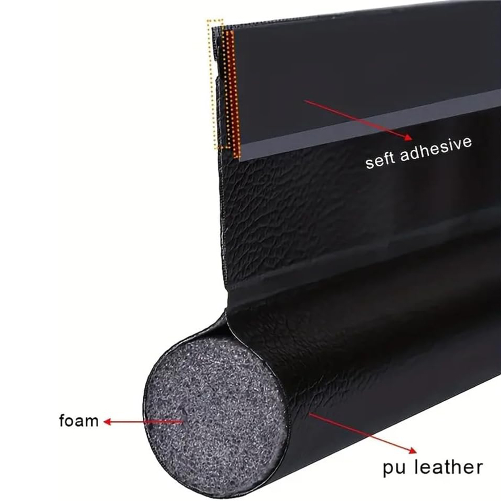 1Pc Deur Bodem Afdichting Strip Geluiddichte Isolatie Wind Onder Deur Draft Stopper Blocker Weerstrip voor Interieur Exterieur