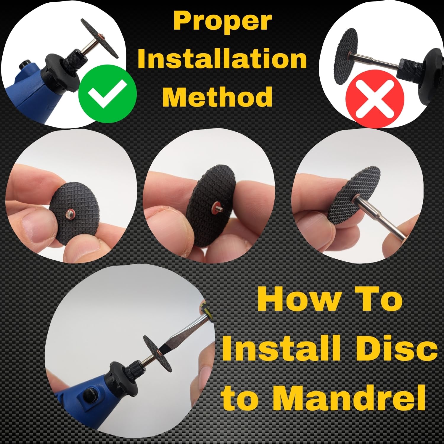 11/27Pcs Circular Saw Blade Wheel 32mm Metal Cutting Disc Grinder Rotary Tool for Metal Plastic Abrasive Cutting Disc