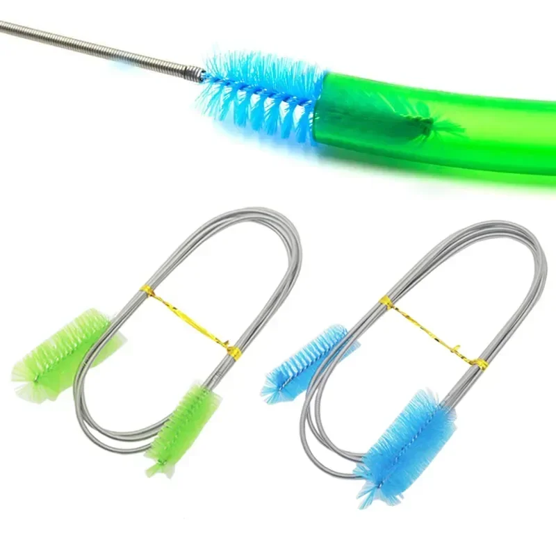 Cepillo de limpieza de tanque de agua, accesorios para pecera, bomba de filtro de agua, tubo de lirio, manguera traqueal, herramientas, suministros acuáticos para mascotas, productos