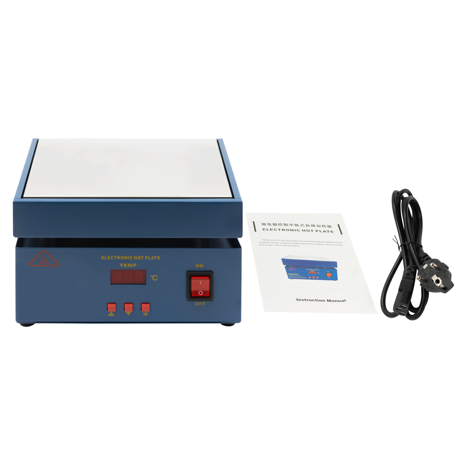 Vorwärmer Vorheiz station LED Mikro computer elektrische Heizplatte Heizplatte Platine Vorwärmer Ofen AC 800W Löt station