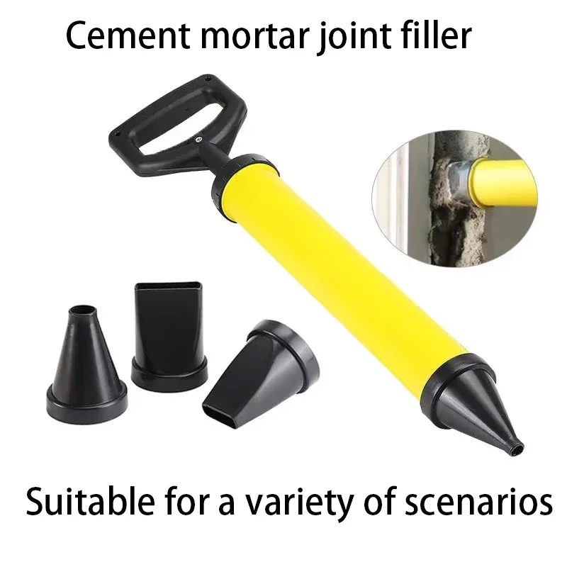 Grout Filling Tools With 4 Nozzles Applicator Hand Tools Caulking Gun Grouting Mortar Sprayer Cement Lime Pump 4IN1