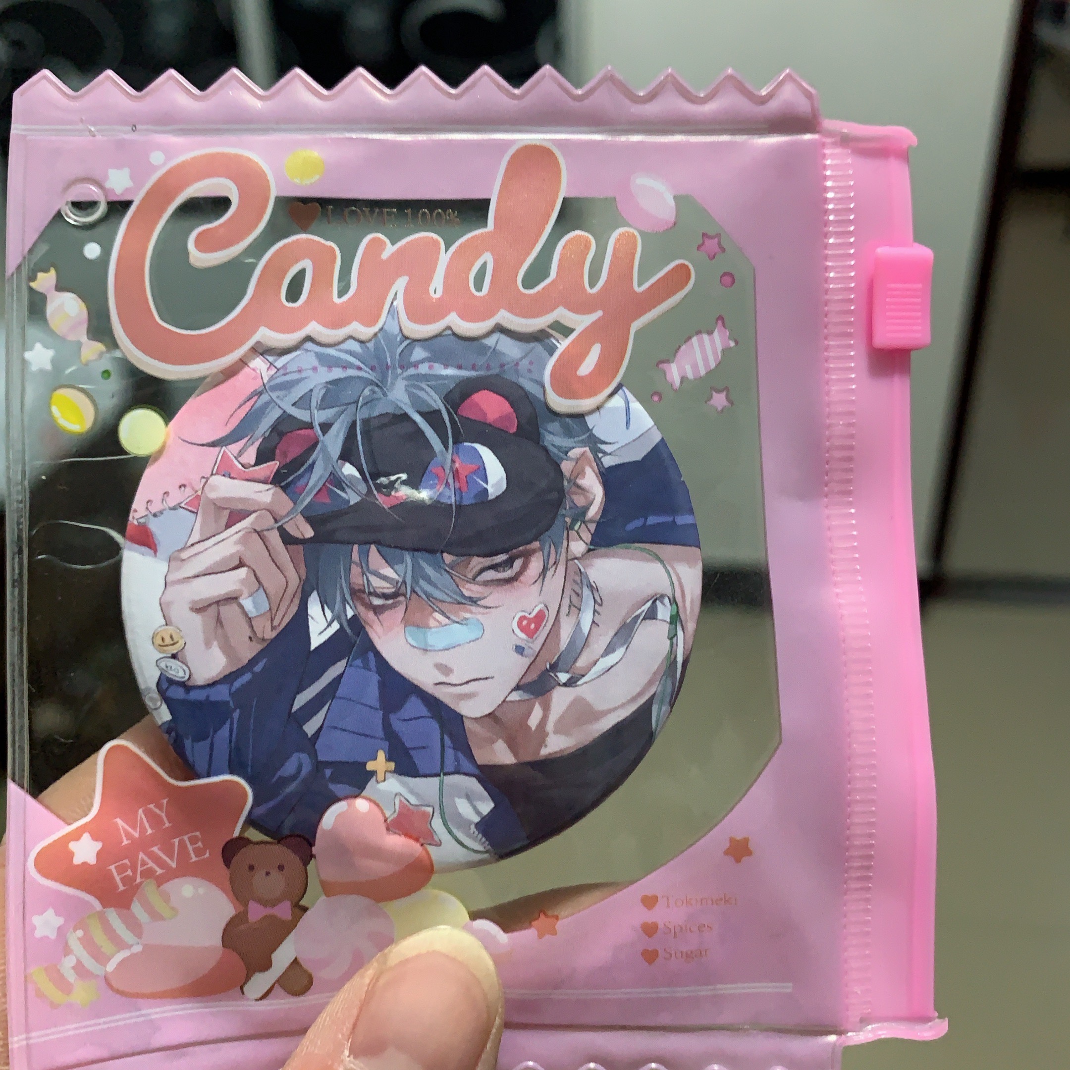 2 PCS/set Anime Alien Stage Brooches Tinplate TILL IVAN Badges Cartoon Figure Pins Backpack Accessories Props For Friend Gift