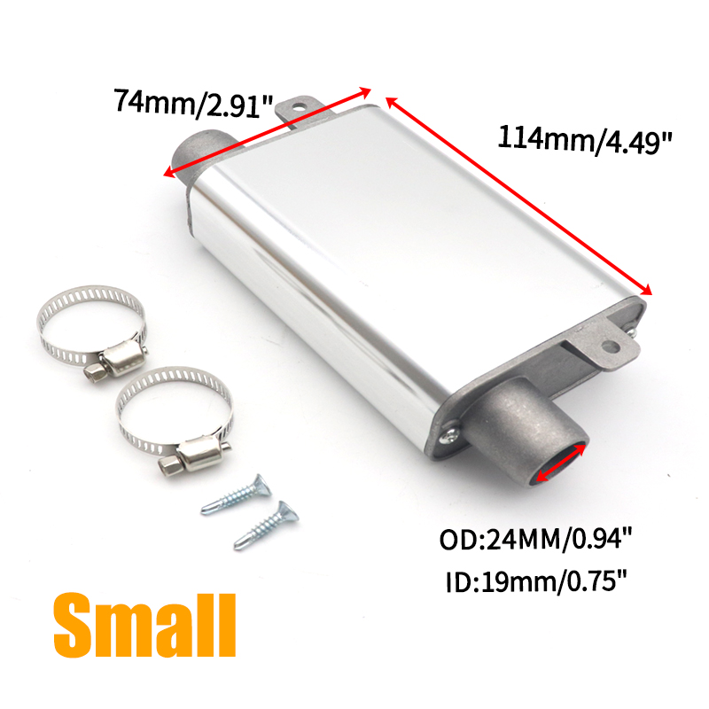24 ミリメートルマフラーサイレンサーアルミ合金車の空気ディーゼルパーキングヒーター排気管小中型ベバスト Eberspacher