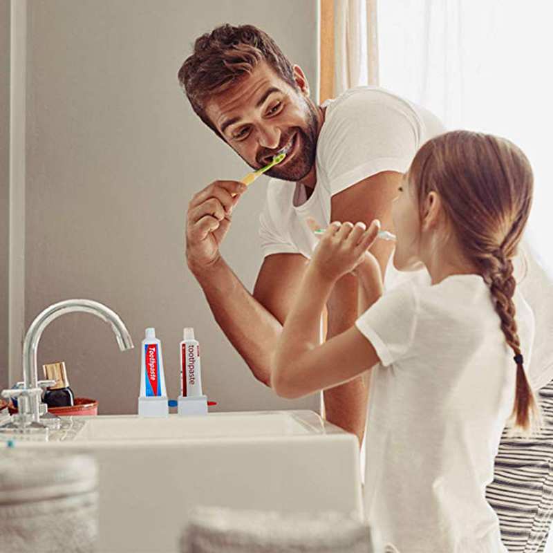 Toothpaste Squeezer Device Multifunctional Dispenser Facial Cleanser Clips Manual Lazy Tube Tools Press Bathroom Accessories