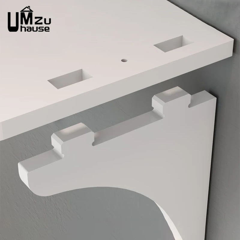 Router Floating Shelf Hanging Rack Multi Tap Outlet Wifi TV Set Top Box Board Hidden Bracket Storage Organizer Wall Mount Holder