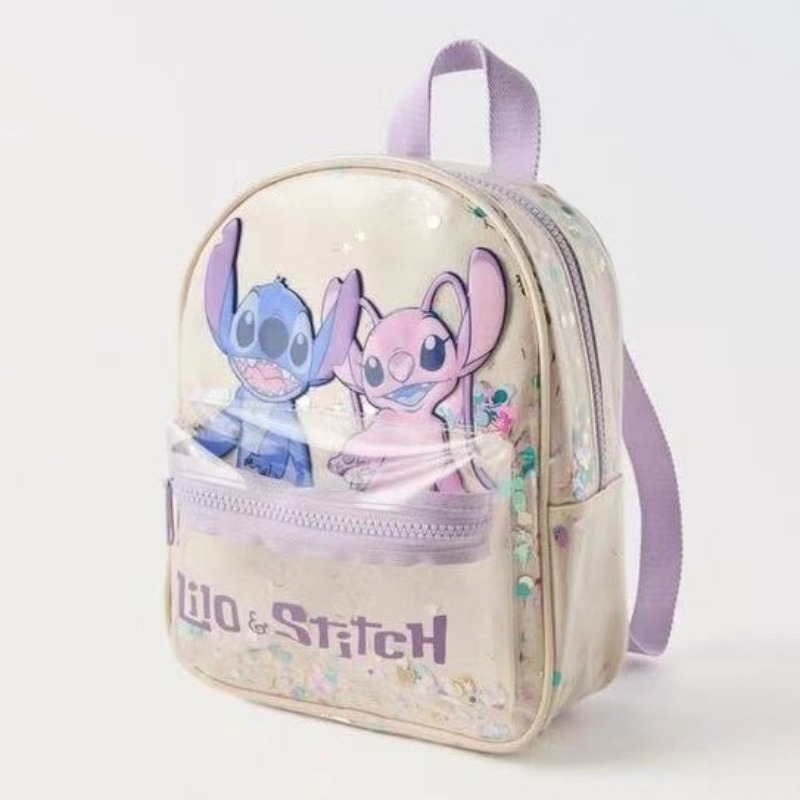 New Disney Cartoon Stitch Cute and Fashionable Children's Backpack Kindergarten School Bag Women's Backpack