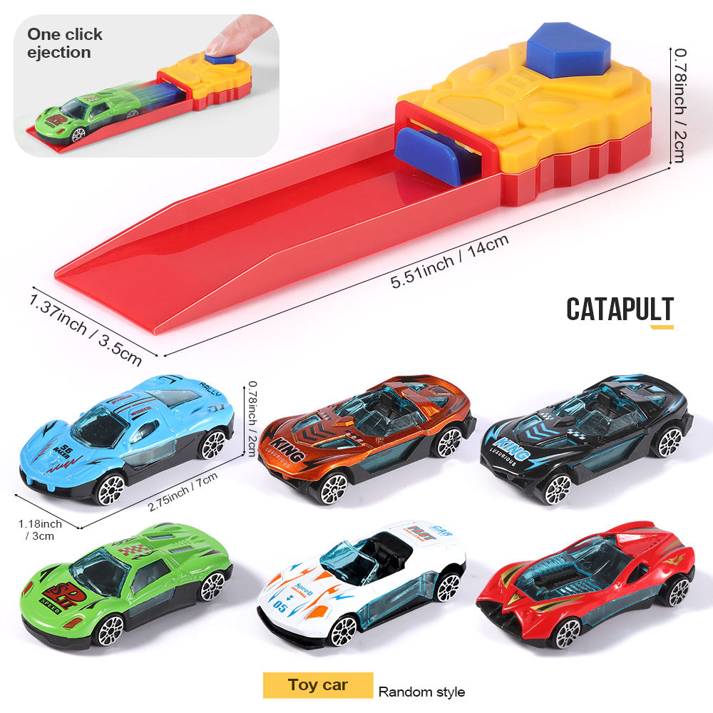 Combinación de coches de juguete para niños, emergente, equipados con coches de juguete, varias combinaciones, ¡adecuados para niños y niñas como regalo!