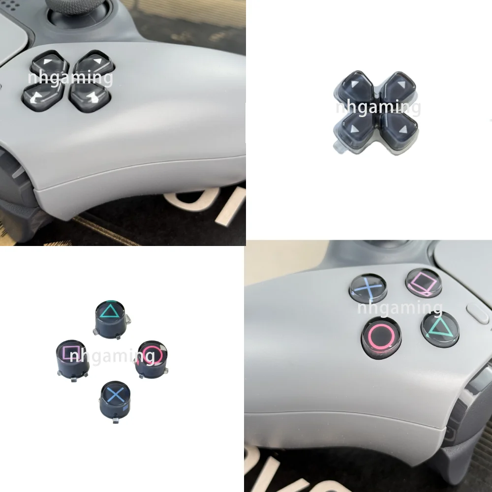 Housing Case Kit For PS5 Controller Shell BDM-010/020/030/040/050 For PS5 30th Anniversary Front Back Cover Touchpad Buttons