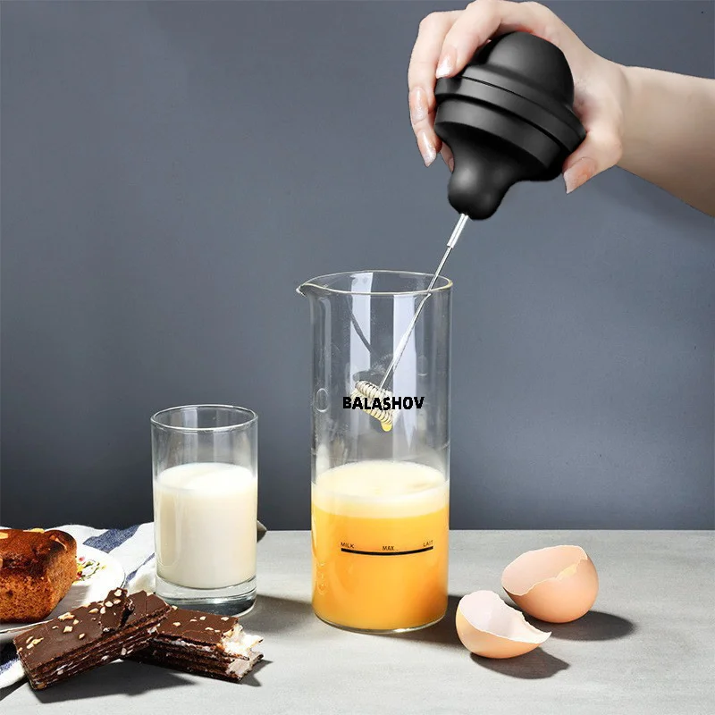 Không Dây Bọt Sữa Điện Sữa Rửa Mặt Foamer Cà Phê Máy Tạo Bọt Sữa LắC TrộN Pin Bọt Sữa Bình Cúp Điện Bọt Sữa Cốc