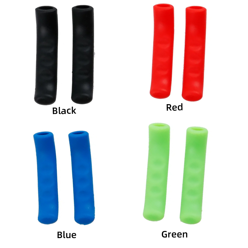 MEROCA, 1 par de empuñaduras protectoras de silicona para palanca de freno de bicicleta, cubierta para manija de freno de bicicleta, accesorios para bicicleta