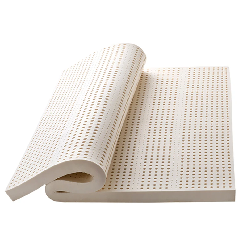Colchão líquido de látex 100% natural, colchão tailandês tatami de recuperação lenta, modo de imprensa, colchão com capa, tamanho personalizável