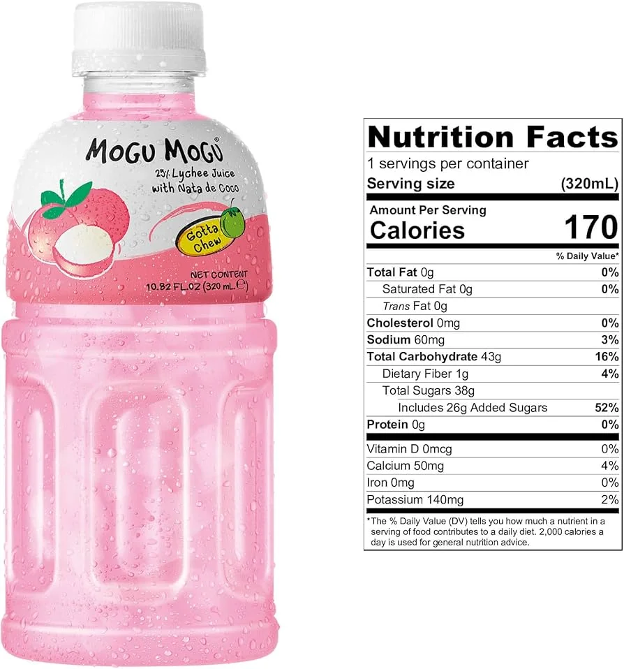 Mogu Mogu Lychee 24*320ml
