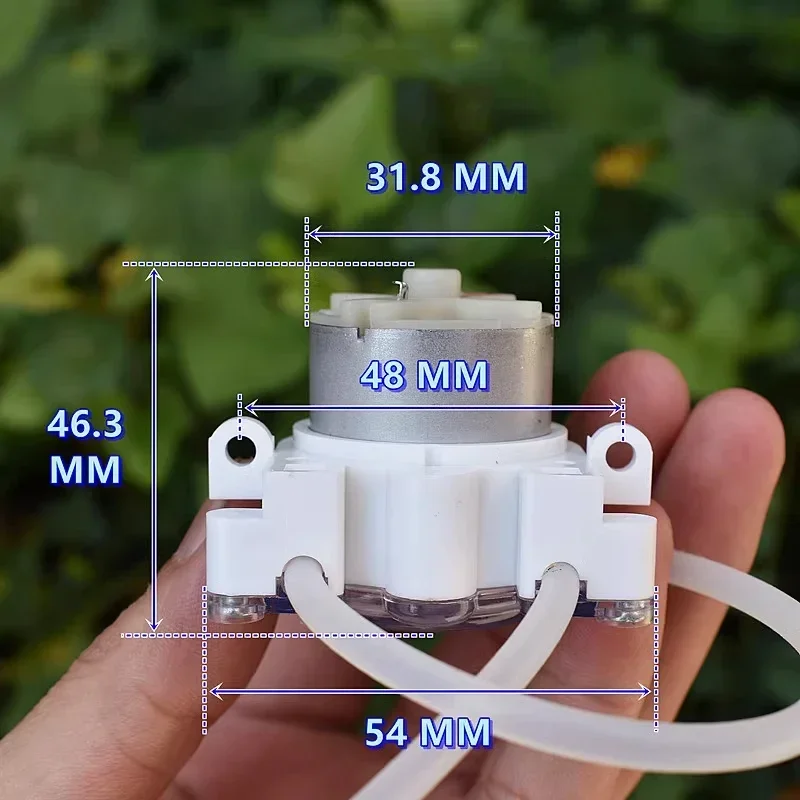 Micro Peristaltic ปั๊ม DC 6 V-12 V ขนาดเล็ก 500 เกียร์มอเตอร์ Dosing Liquid น้ําบีบสําหรับ Lab หมึก Sampling Pump