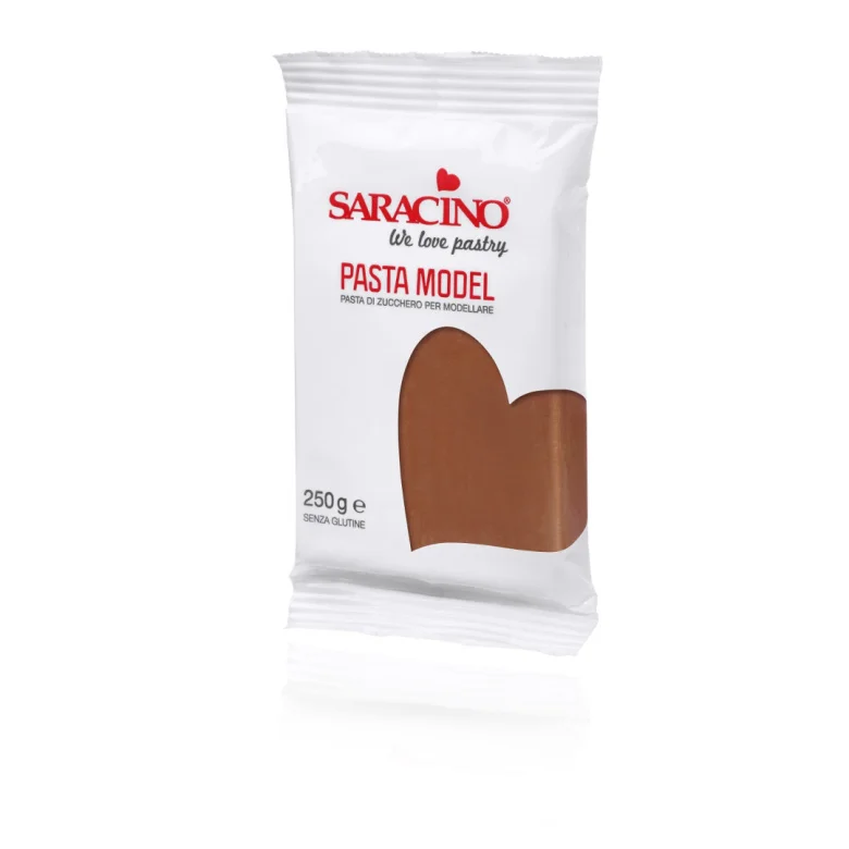 Masse de sucre pour spoage de la pâte modèle brun 250g-Sarac37