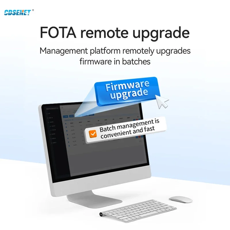 4g cat1 mini dtu cdsenet E840-DTU(EC05-485) e 1200m freie daten transparente übertragung mqtt vpn apn modbus tcp rtu dns geringer strom