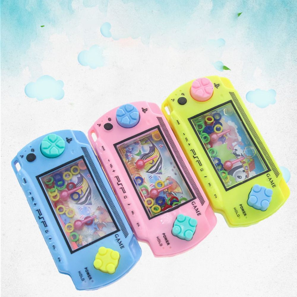 Thinking Ability Water Ring Game Machine Parent-Child Interactive Gift Water Ring Classic Retro Child Handheld Water Game