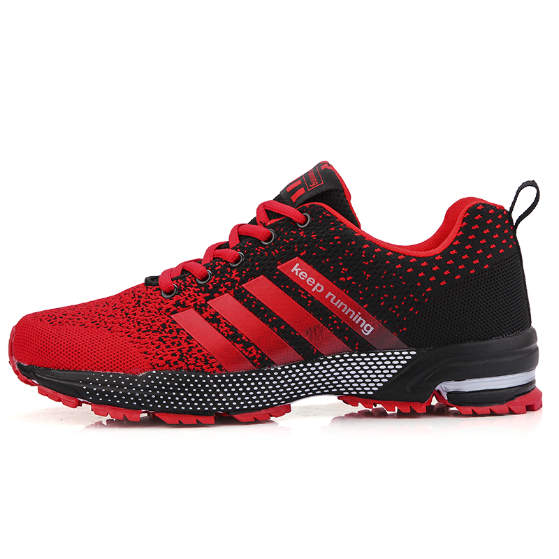 Zapatos planos para hombre y mujer, zapatillas informales a la moda, zapatos para caminar para parejas, zapatos transpirables de talla grande para correr y fitness, zapatos para hombre