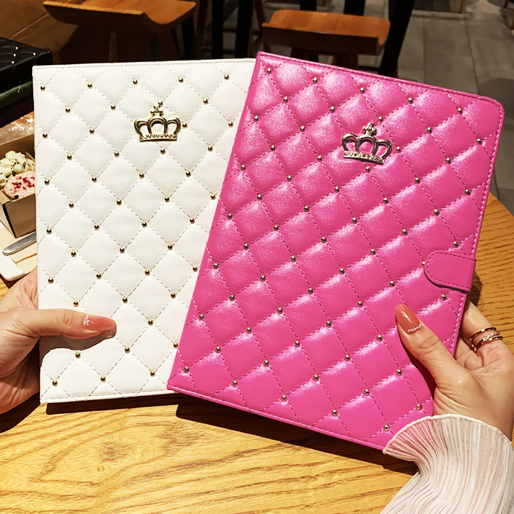 Чехол Funda для iPad 7th 8th 9th 10. Gen iPad Air4 Air5 iPad Pro11 Air11 A16 Подставка из овечьей кожи Smart Case iPad 9.7 2017 2018 Coque