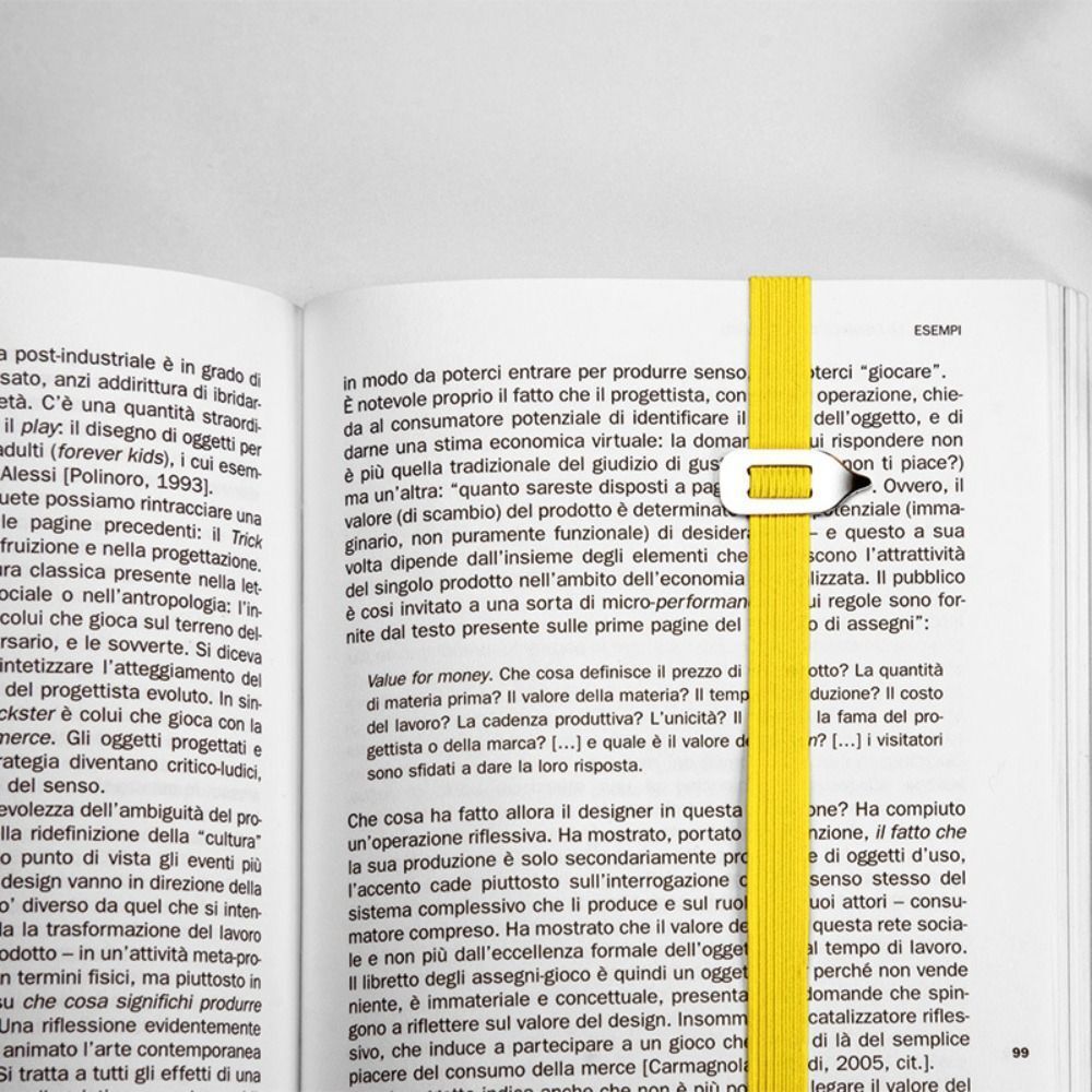 1 Pcs Flexible Bookmark Learning Stationery Unique Creative Nylon Tape Pointing Bookmark Elasticity Book Mark School Supplies