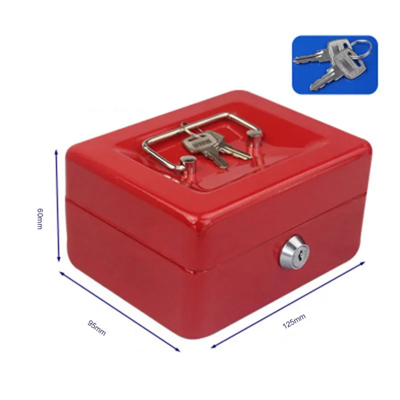 เงินปลอดภัยกล่อง Key ตู้เซฟ Home Shop เหล็กกล่องเก็บเหรียญเงินอัญมณี MINI กล่องเงิน Security กล่องเงินสด