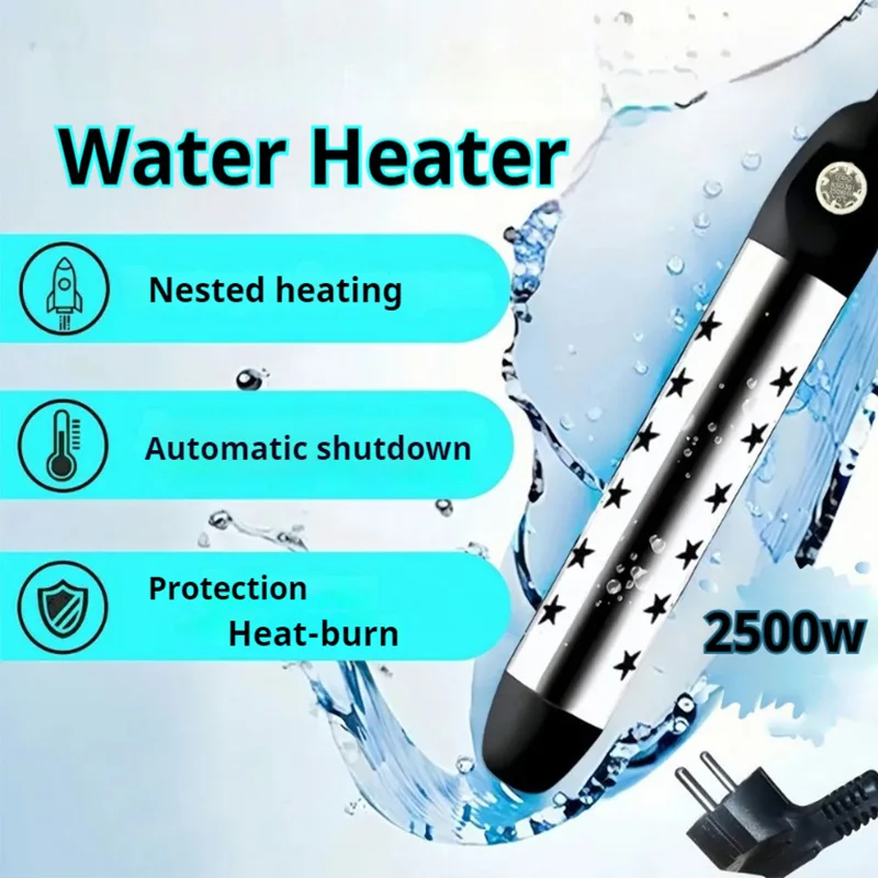 Podgrzewacz basenowy Ogrzewanie wody Kocioł Pływanie Solarna wanna Zanurzenie Przenośne Gorące Szybkie Automatyczne wyłączanie Inteligentne 1500 W/2500 W