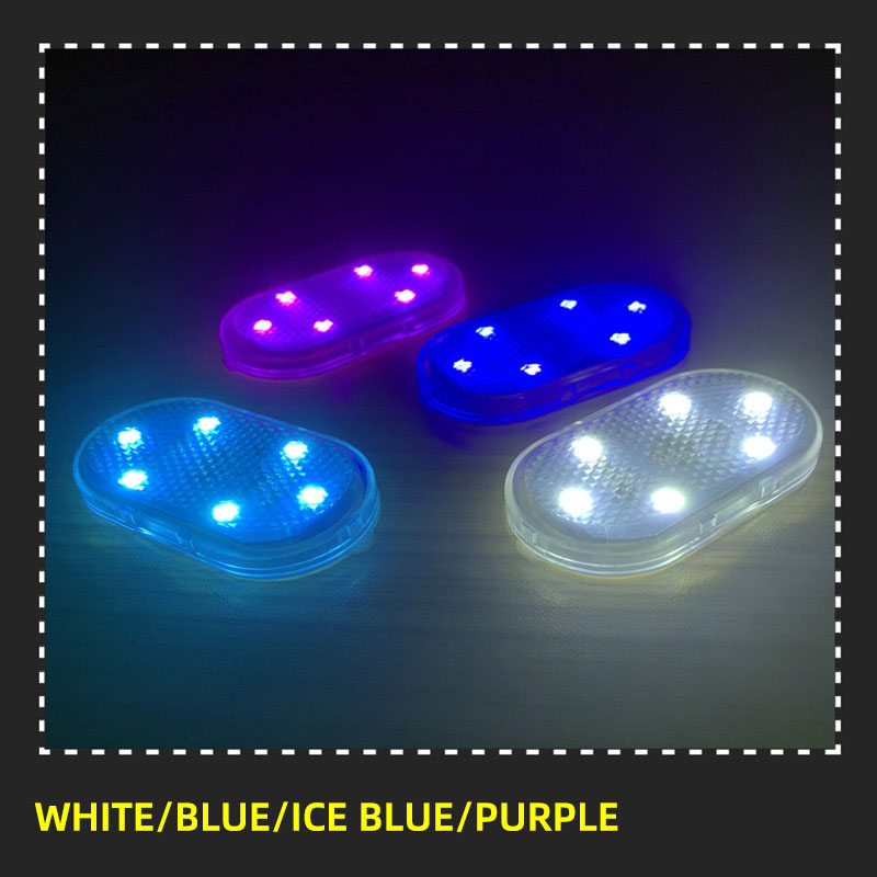 LED Touch Light Mini Wireless ภายในรถหลังคาอัตโนมัติเพดานโคมไฟอ่านหนังสือสําหรับ Trunk กล่องเก็บชาร์จ USB
