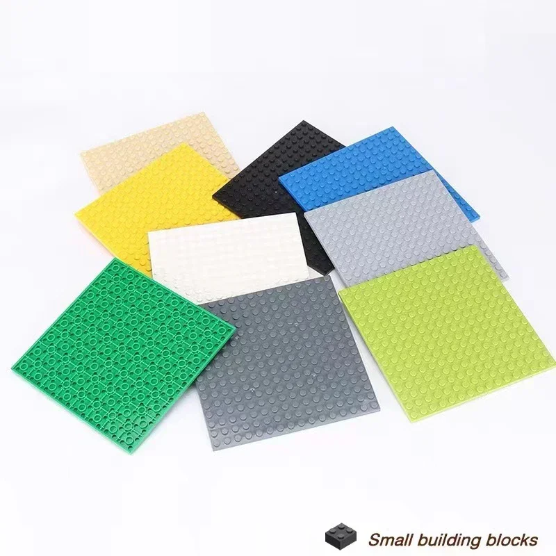 16x16 Dots Building Blocks Double-sided Base Plate 91405 Assemble Parts MOC Bricks Baseplate Idea House Construction Board
