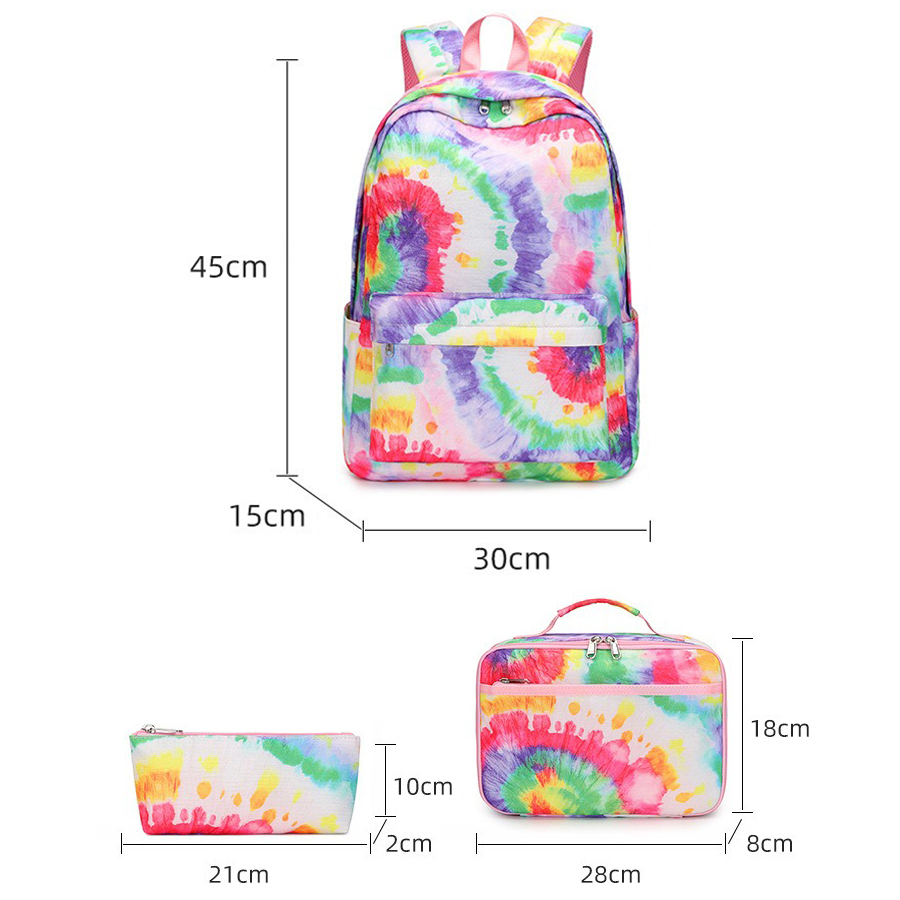 2025 nueva mochila escolar bonita para niñas, bonitas mochilas escolares para niños con fiambrera, bolsa de lápices, mochilas informales