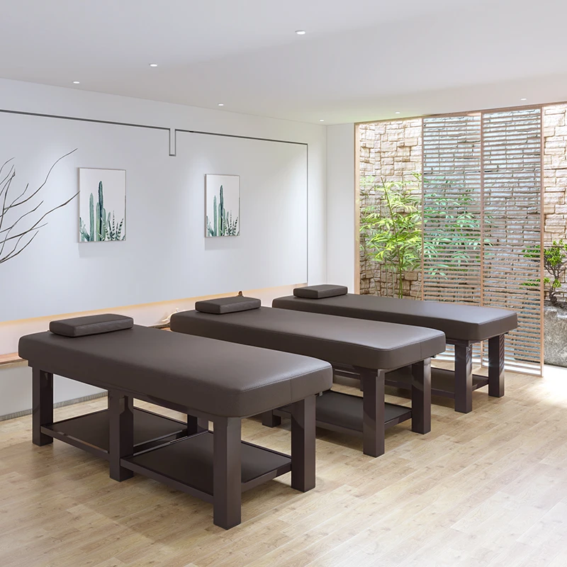 Artificial Leather Massage Table Fancy Salon Bed Beauty Bed Aesthetic Stretchers Massage Table Camillas Para Lashista Bett