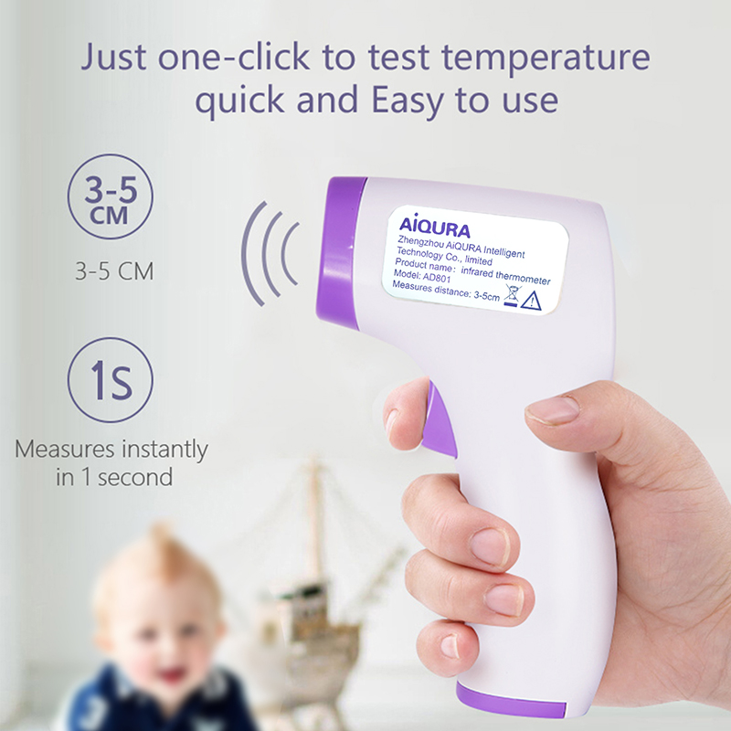 Termómetro digital para fiebre AJC, termómetro para fiebre de bebé, equipo médico, termómetro para bebé, termómetro infrarrojo médico