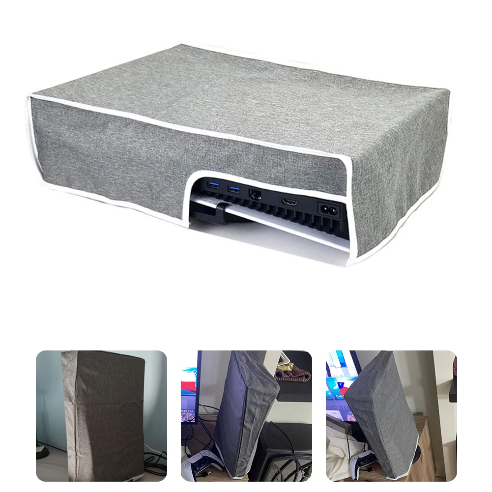 For PS5 Game Console Dust Proof Cover Sleeve Guard Case Waterproof Anti-dust Outer Casing Protective Cover For PlayStation 5