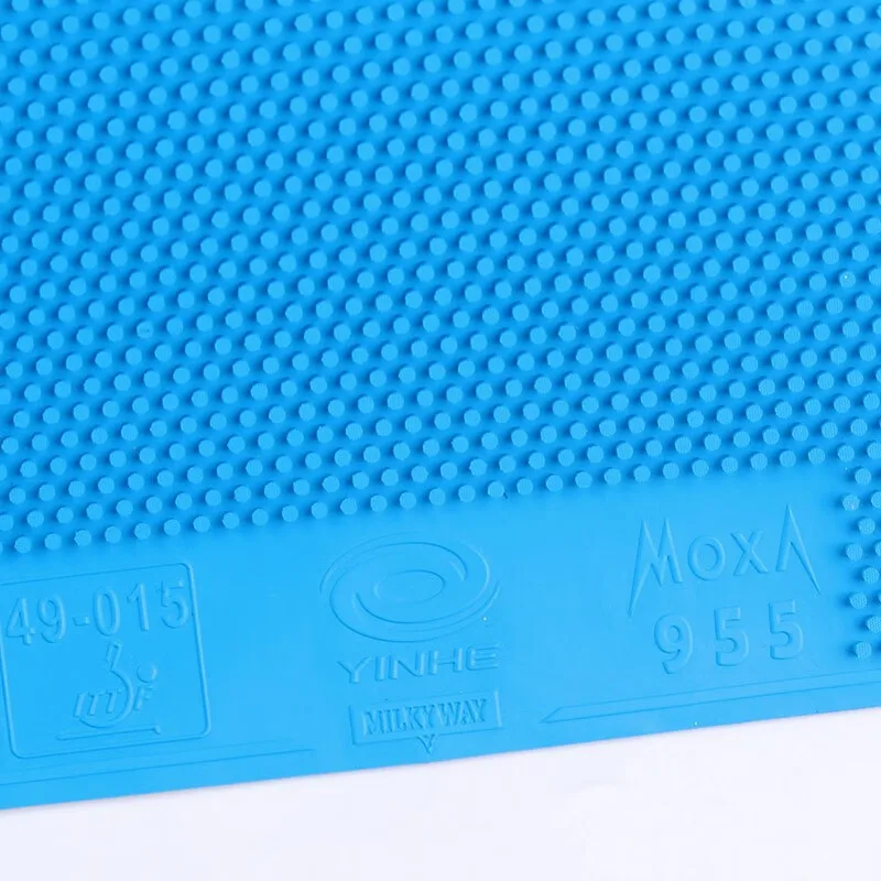 オリジナル YINHE 955 グリーンブルーピップスロングギャラクシー卓球ラバートップシート OX オリジナル YINHE ピンポンなしスポンジラバー