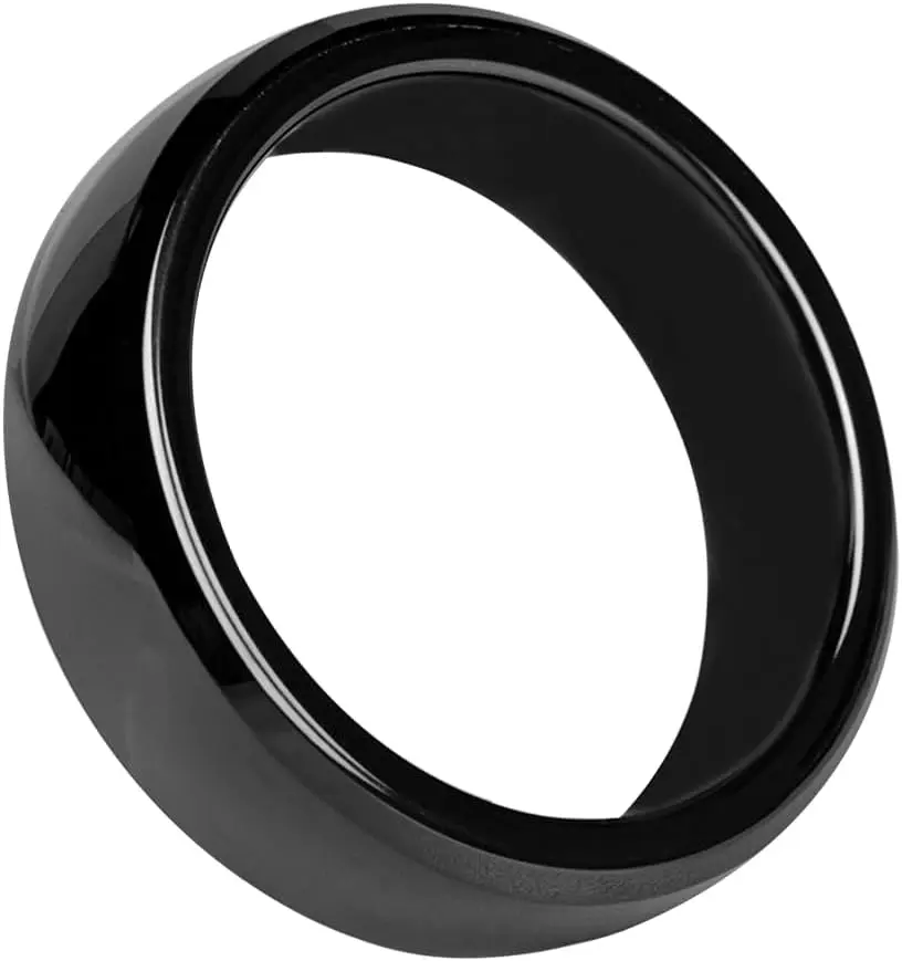Acessório de chave de anel inteligente Tesla de cerâmica RFID para Tesla modelo 3/Y/X/S Substituição de chaveiro e porta aberta de cartão chave