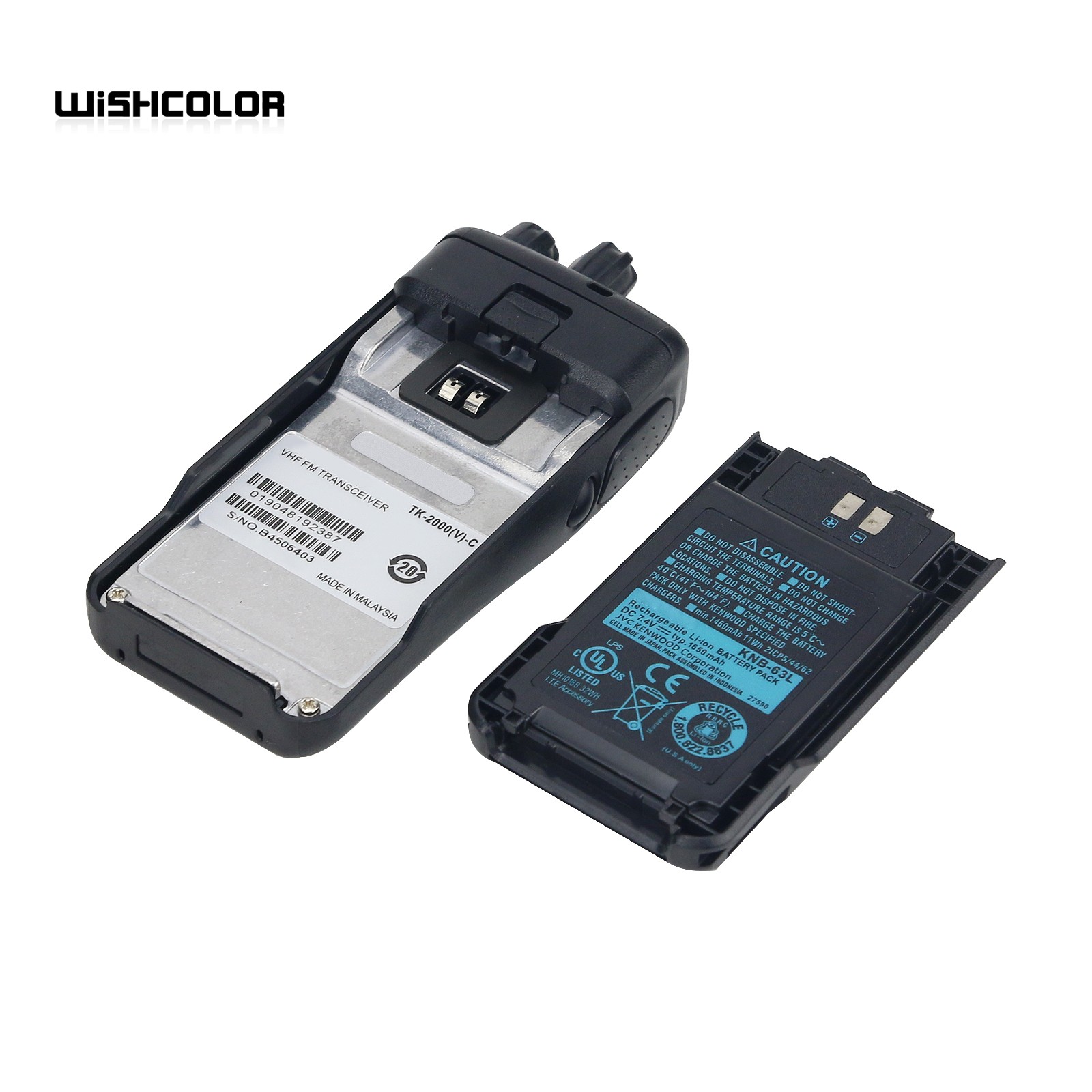 Wishclolor TK-3000 4W 3-5KM Tragbare Walkie Talkie UHF Radio 440-480MHz 16CH Handheld Transceiver für KENWOOD