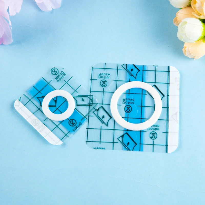 10ชิ้นเทปใสทางการแพทย์ฟิล์ม PU กาวปูนปลาสเตอร์กันน้ำกันอาการแพ้ยาแก้แผลติดสะดือ